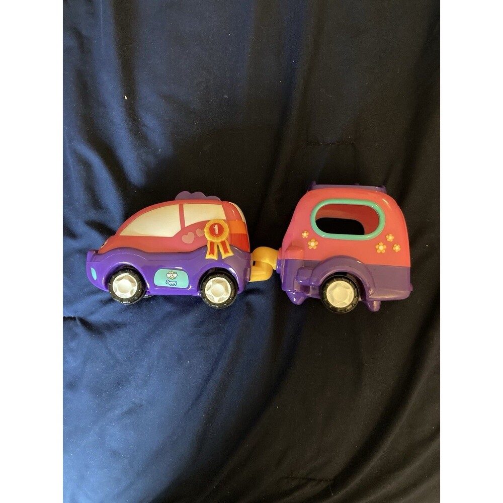 Wow Toys Poppy Baby Vehicles | Pink & Purple | 2 Pieces